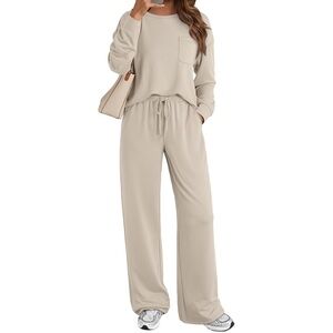 Women's Cream Lounge Set